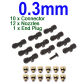 Black 0.3mm Kit