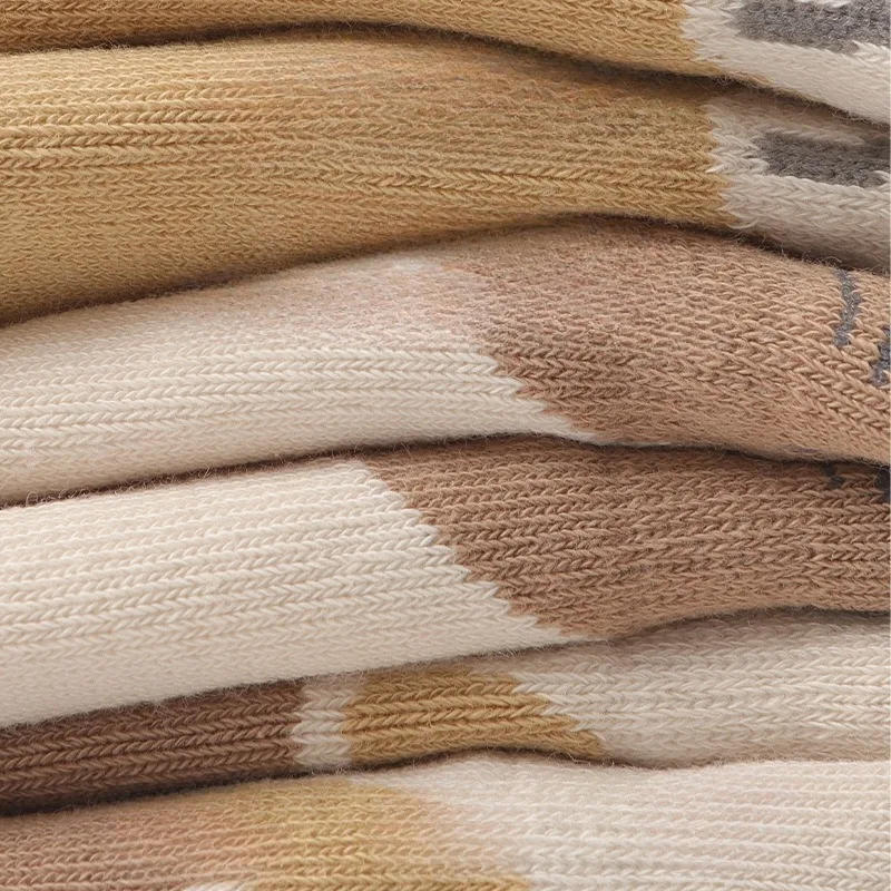 Description Picture 5 of item0-5 Years Old Baby Walking Socks Loose Mouth Mid Slevees Cotton Socks Boneless Babies Glue Dots Non Slip Children's Floor Socks