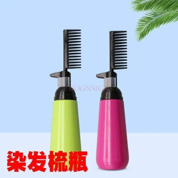 Empty Hair Dye Applicator Brush Bottle Hair Coloring Dispensing Comb 150ml