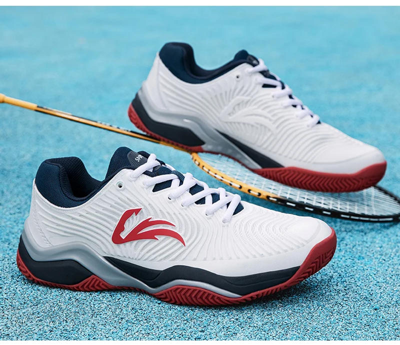 Description Picture 6 of itemMen Badminton Shoes Original Indoor High Quality Training Sneakers Professional Brand Wear Non-slip Resistant Volleyball Shoes