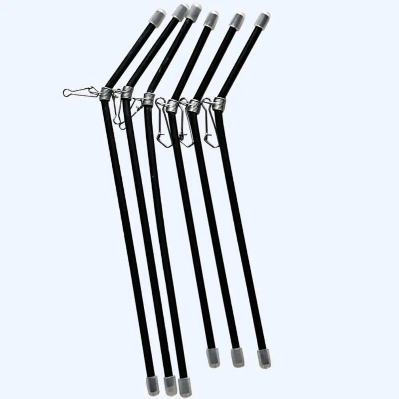 Description Picture 3 of item5pcs Scale Connector Fishing Pipe Balance Bracket Fishing Feeder Tools 20cm Anti-Tangle Feeder Spacer 22cm Black