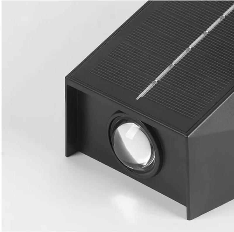 Description Picture 6 of itemAirplane Wall Light 3 Beams of Light Solar Outdoor Wall Light Patio Landscape Decoration Garden Fence Waterproof Wall Washing