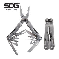 SOG 18 in 1 PowerPint Multi-tool Folding Pliers Mini EDC Hand Tools Scissors Pocket Outdoor Camping Survival Equipments-PP1001