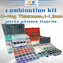 Boxcs1mm Boxcs1.2mm boxed nitrile silicone fluorine rubber repair kit sealing waterproof combination kit gasket o-ring faucet