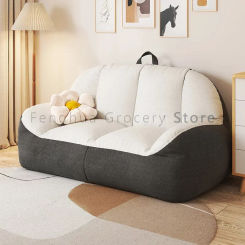 Ergonomic Reclining Sofa Curved Exterior Bean Bags Anti Slip Italian Style Sofa Kawaii Dormitorio Mobili Per La Casa Furniture