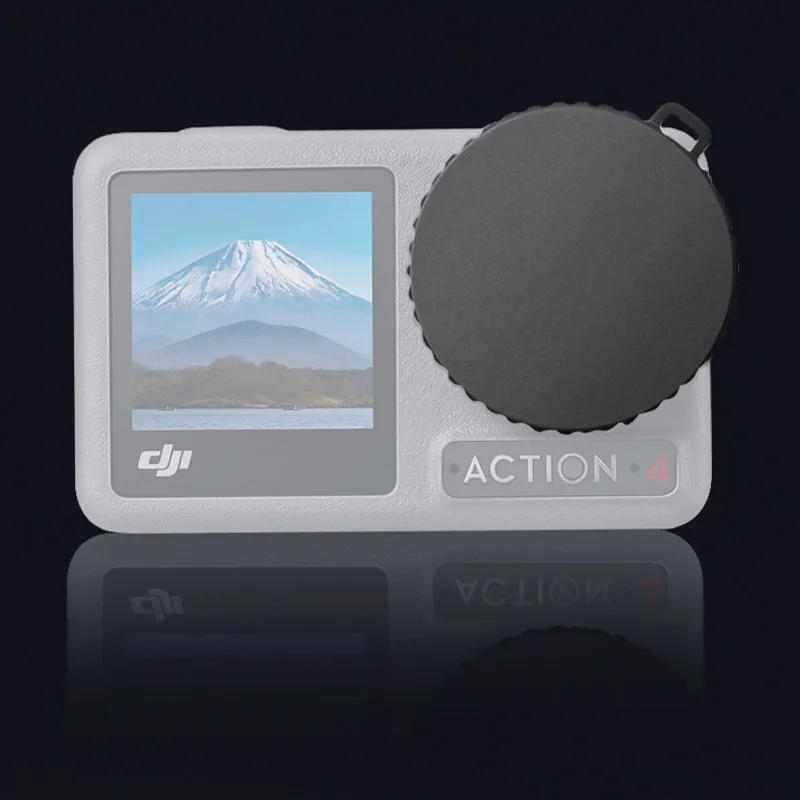Description Picture 4 of itemFor DJI Osmo Action 4 3 Camera Lens Dust Cover Non Slip Silicone Dust-proof Protective Cover Case Cap for DJI Action 3 4
