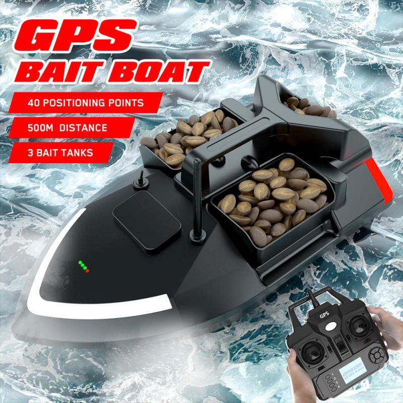 Description Picture 5 of itemGPS Fishing Bait Boat 500m Remote Control Bait Boat Dual Motor Fish Finder 2KG Load Automatic Cruise/Return/Route Correction