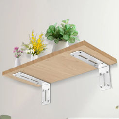Stainless Steel Triangle Support Bracket Space Saving Wall Mounted Wall Mounted Support Durable Furniture Accessories