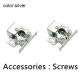 Silver 2pcs