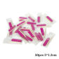 50pcs 5cm rose red