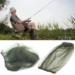 Outdoor Fishing Cap Anti Mosquito Insect Garden Beekeeping Hat Camping Bug Mesh Head Net Face Protector Hats Fishing Cap Nets
