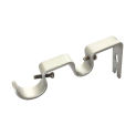 Single Hang Curtain Rod Bracket Heavy Duty Double Hang Curtain Rod Holders Tap Right Into Window Frame Curtain Rod Bracket