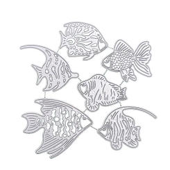 Scrapbook Marine Fish Cutting Dies Carbon Steel Embossing Etching DIY Manual