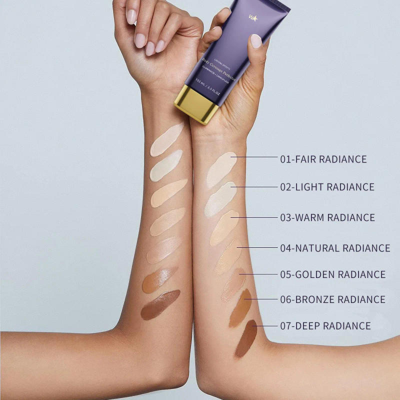 Description Picture 3 of itemBeauty Body Coverage Perfector–Waterproof Leg & Body Makeup-Concealer For Scars, Spots, Veins, Tattoos and More Blend Cosmetics