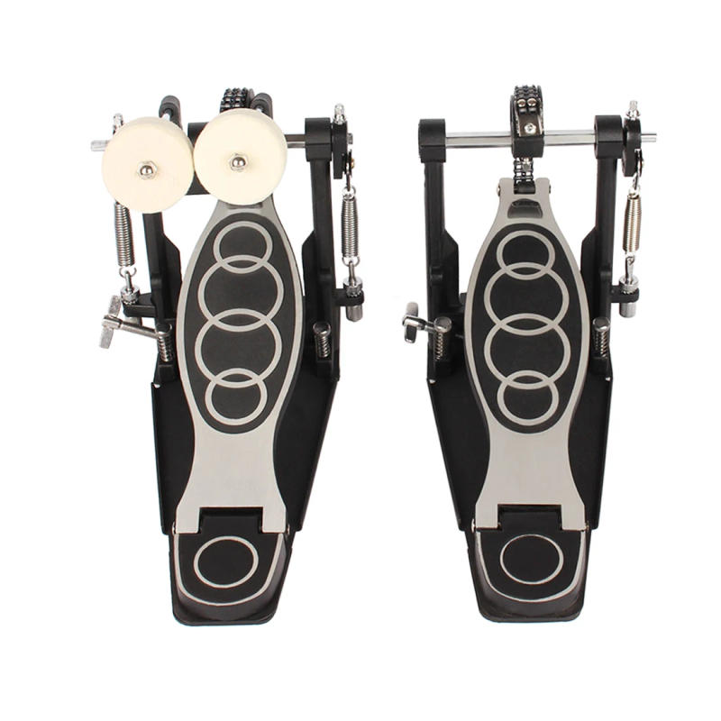 Description Picture 4 of itemSLADE Drums Kit Pedal Double Sides Chains Drive Foot Kick Assist Tools Drum Pedal Drumming Hammer Percussion Instrument Parts