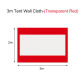 3m Transparent Red