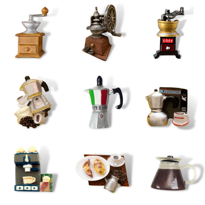 Description Picture 4 of itemCoffee Magnets for Fridge Cafe Styles Stickers Home Decoration for Kitchen Rrifgerator Blackboard Message Magnetic Stikcy Gift