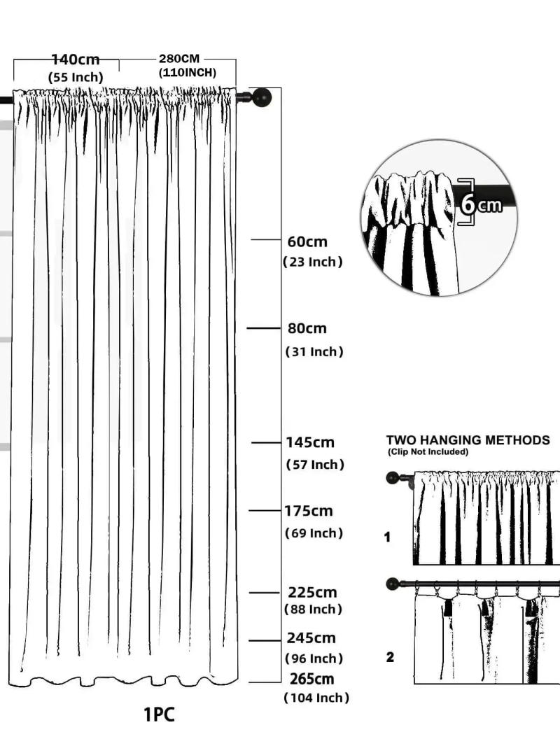 Description Picture 2 of itemBedroom Living Room Screen Window Curtain 1PC White Rural Romantic Shading Lace Bead Screen Curtain