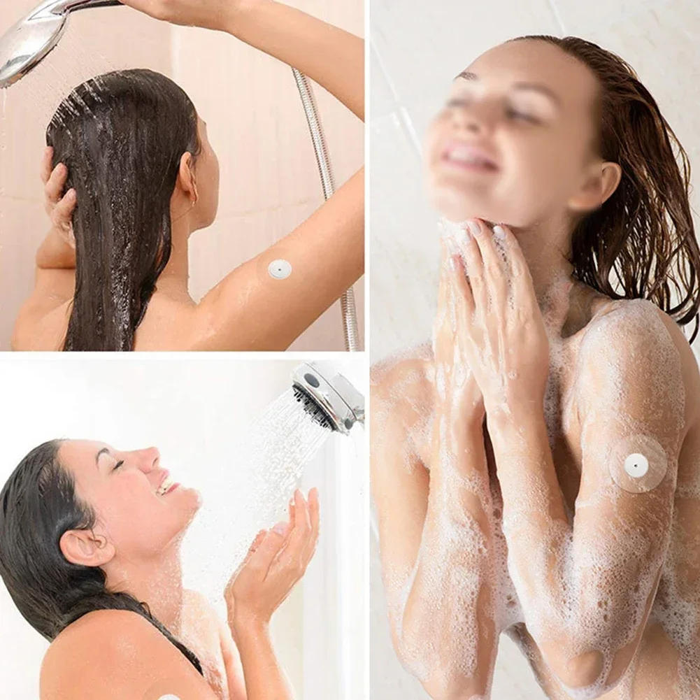 Description Picture 6 of item100/200pcs Transparent Waterproof Adhesive Patches Freestyle Libre Sensor Covers Patch Clear CGM Overpatch Tape Abbott