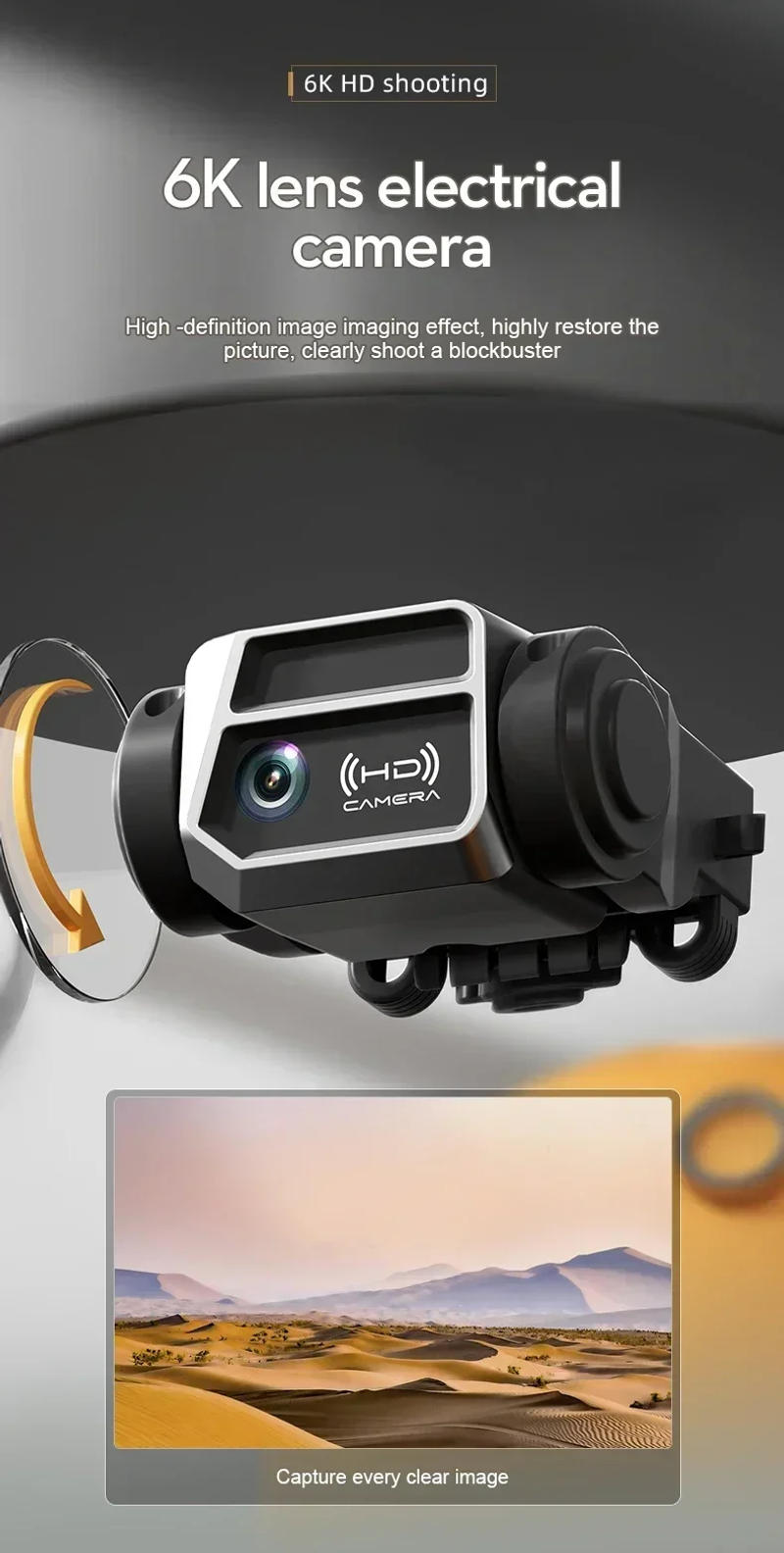 Description Picture 4 of itemFor Xiaomi S2S 8K 5G GPS HD Aerial Photography Dual-Camera Omnidirectional Obstacle Brushless Avoidance Drone Toys Quadcopter