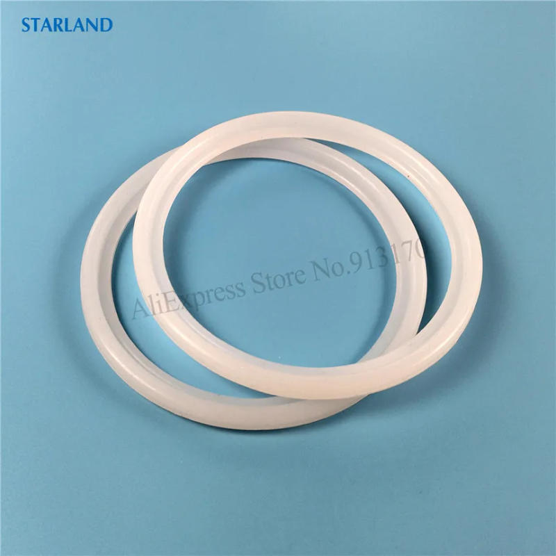 Description Picture 5 of itemA Pair Big Sealing Rings Vevor Ice Cream Makers Accessories Silicone Circle Gaskets YKF Soft Serve Machines Fittings Two Pieces