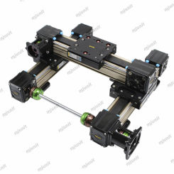 mjunit XZ axis gantry manipulator synchronous belt module linear belt guide rail slide for production line automatic badminton