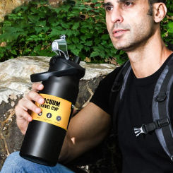 Cold and Hot Thermos with with Straw 304 Stainless Steel Thermal Mug Tumbler Vacuum Flasks Coffee Cup Sports Water Bottle