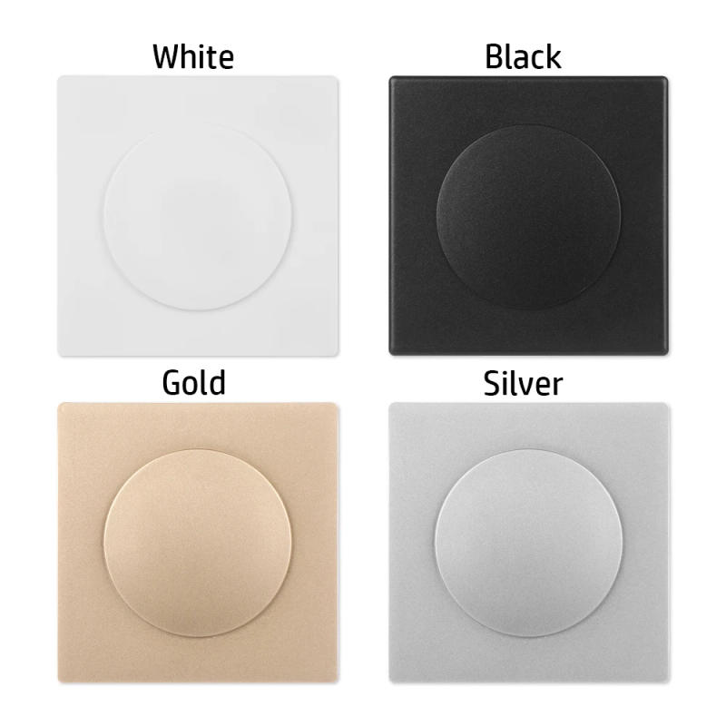 Description Picture 3 of itemOrnament Self-adhesive Snap-on Panel Hardware Decorative Protective Reserved Hole Cover Vents Decor Cap Wall Wire Hole Covers