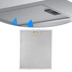 1pcs Range Hood Aluminum Filter 340X280mm Suitable For FHEE229SC9S FHEE26A9S OR908CXA Kitchen Tools Cooker Hood Grease Filter