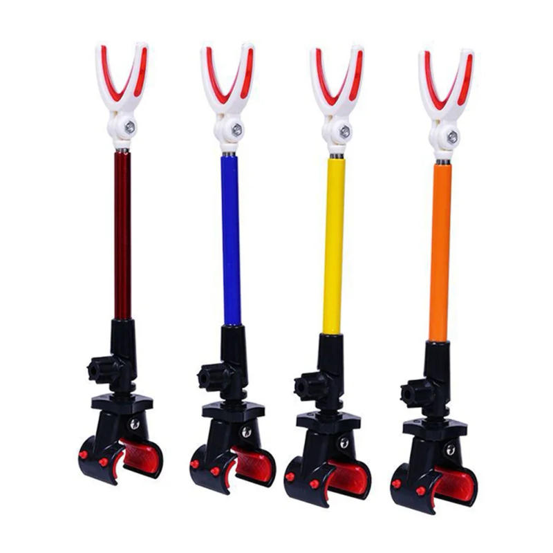Description Picture 4 of itemTelescopic Fishing Rod Brackets Gear Tools Adjustable Fishing Pole Holder Stand Anti Scratch Wear-resistant Random Color Tackle