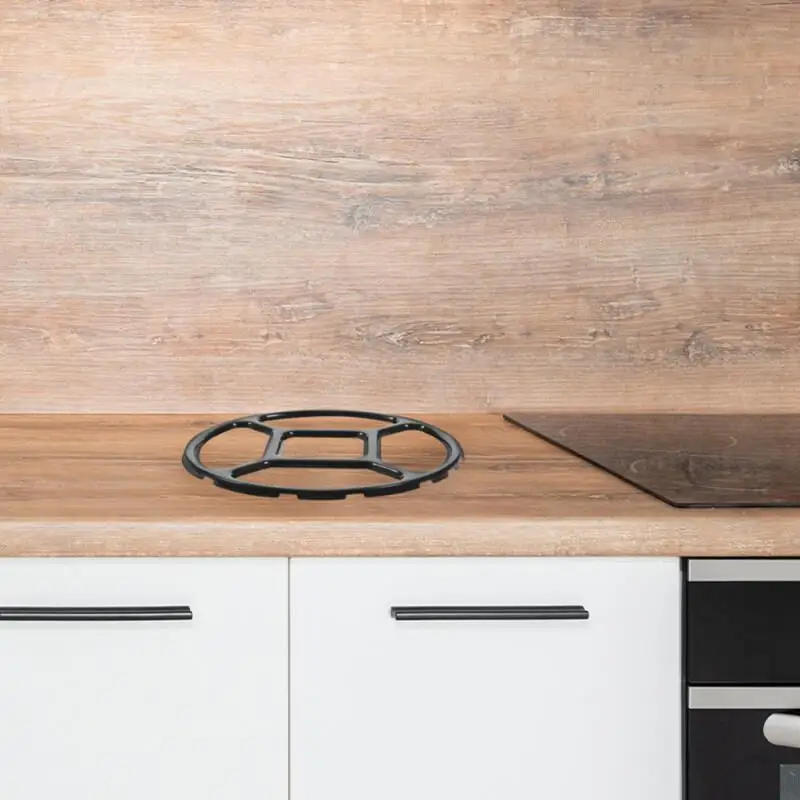 Description Picture 2 of itemRange Pan Holder Burner Wok Support Rack Kitchen Tool Shelf Gas Stove Enamel Holder Pot Holder Organizer Rack for Gas Stove