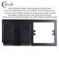 Black 1 way holder