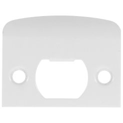 Door Lock Guide Security Strike Plate Screen Kick House Knob Blank Latch Cover Stainless Steel