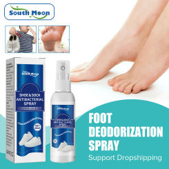 South Moon Shoes Deodorization Spray Antibacterial Antiperspirant Relieve Foot Tinea Beriberi Refresh Shoe Odor Removal Spray