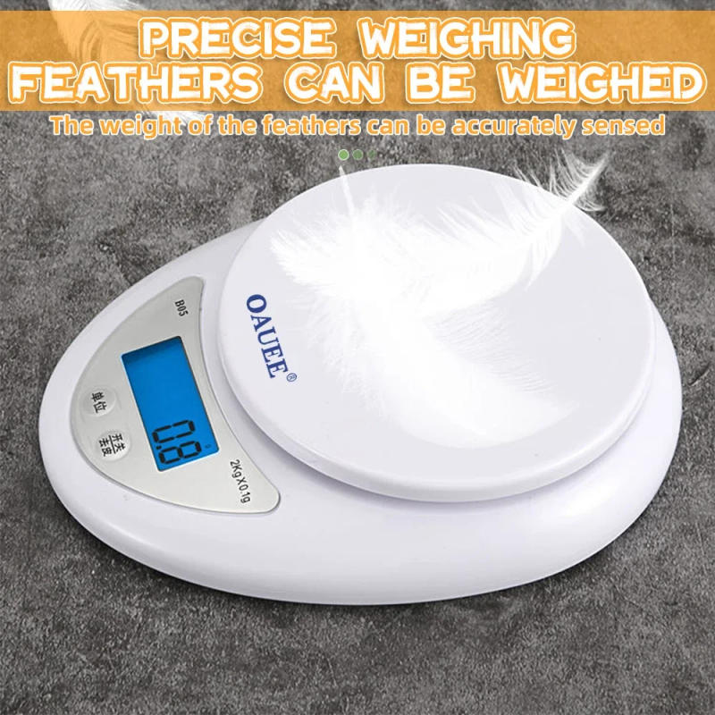 Description Picture 3 of item5kg/1g Portable Digital Scale LED Electronic Scales Food Balance Measuring Weight Electronic Scales Kitchen Accessories Tools
