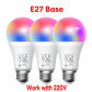 3 Pack E27 Base