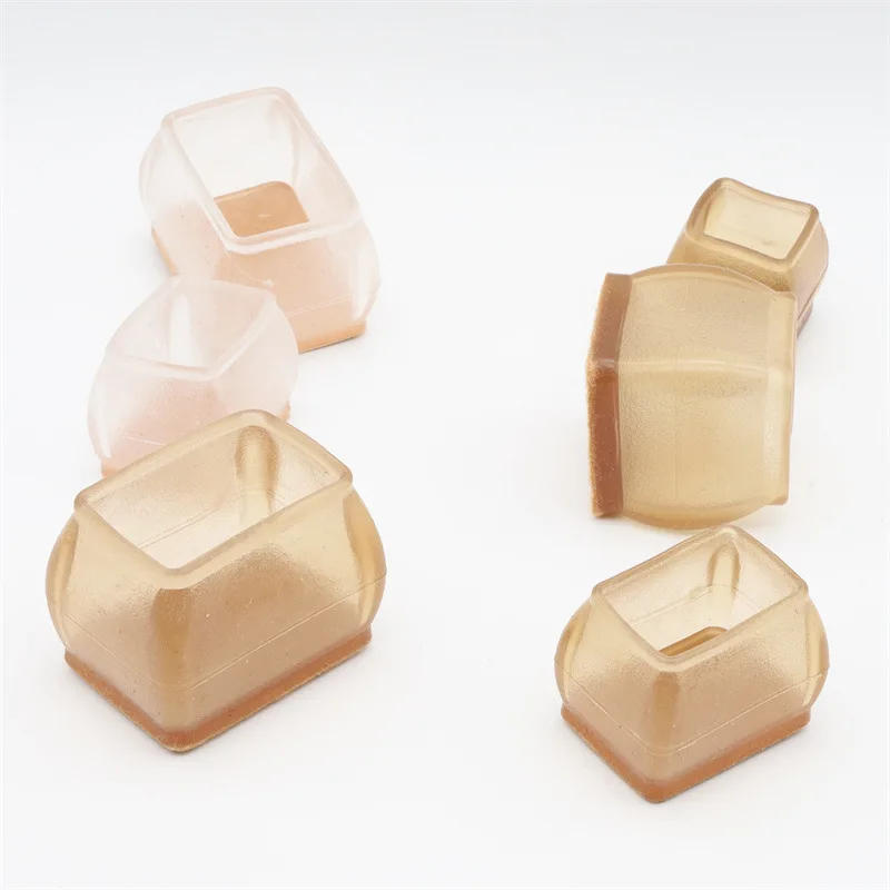 Description Picture 6 of itemTransparent chair legs Floor protectors Non-Slip Silicone feet Pads Protector patas silla For furniture Table Legs Sock Cover