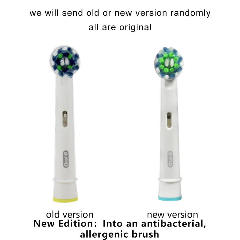 Description Picture 5 of itemOriginal Oral B Replacement Brush Heads for Oral-B Rotating Electric Toothbrush Genuine Teeth Whitening Soft Bristle Refills
