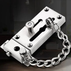 Universal Safety Door Bolt Security Lock Door Safety Guard Sliding Door Lock Durable Chain Bolt Door Safe Lock Home