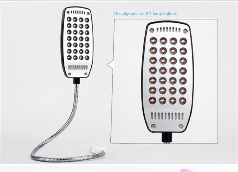 Description Picture 2 of itemNEW USB LED Light Lamp 28LEDs Flexible Book Reading Lights for Notebook Laptop PC Computer 4 Colors Furniture essentials