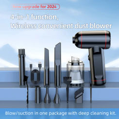 4 In1 Wireless Vacuum Cleaner High Power Blowing And Suction Integrated Machine Automobile Portable Handheld For Home Appliance