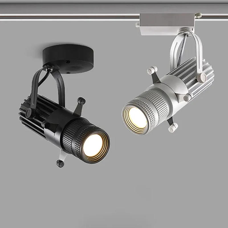 Description Picture 4 of itemAdjustable aperture led ceiling spotlight variable pattern 5/7/10/15W LED cob track lighting for bar restaurant shop commercial