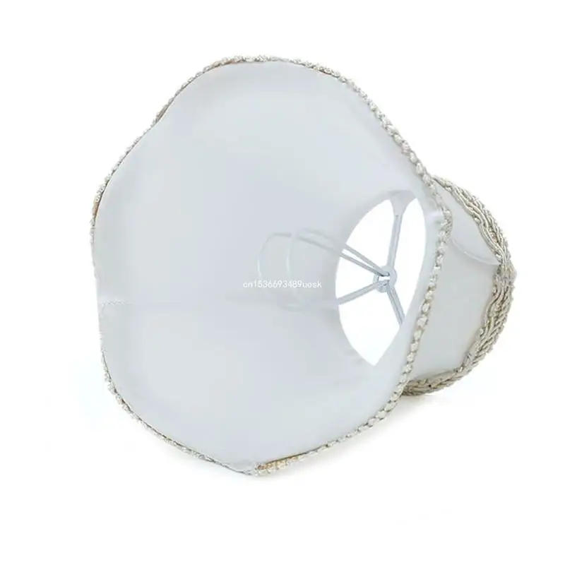 Description Picture 4 of item3 Pack Lamp Shades Clip On Lampshade Fabric Texture Soft Lighting Decors Elegant Lighting Accessories for Lighting