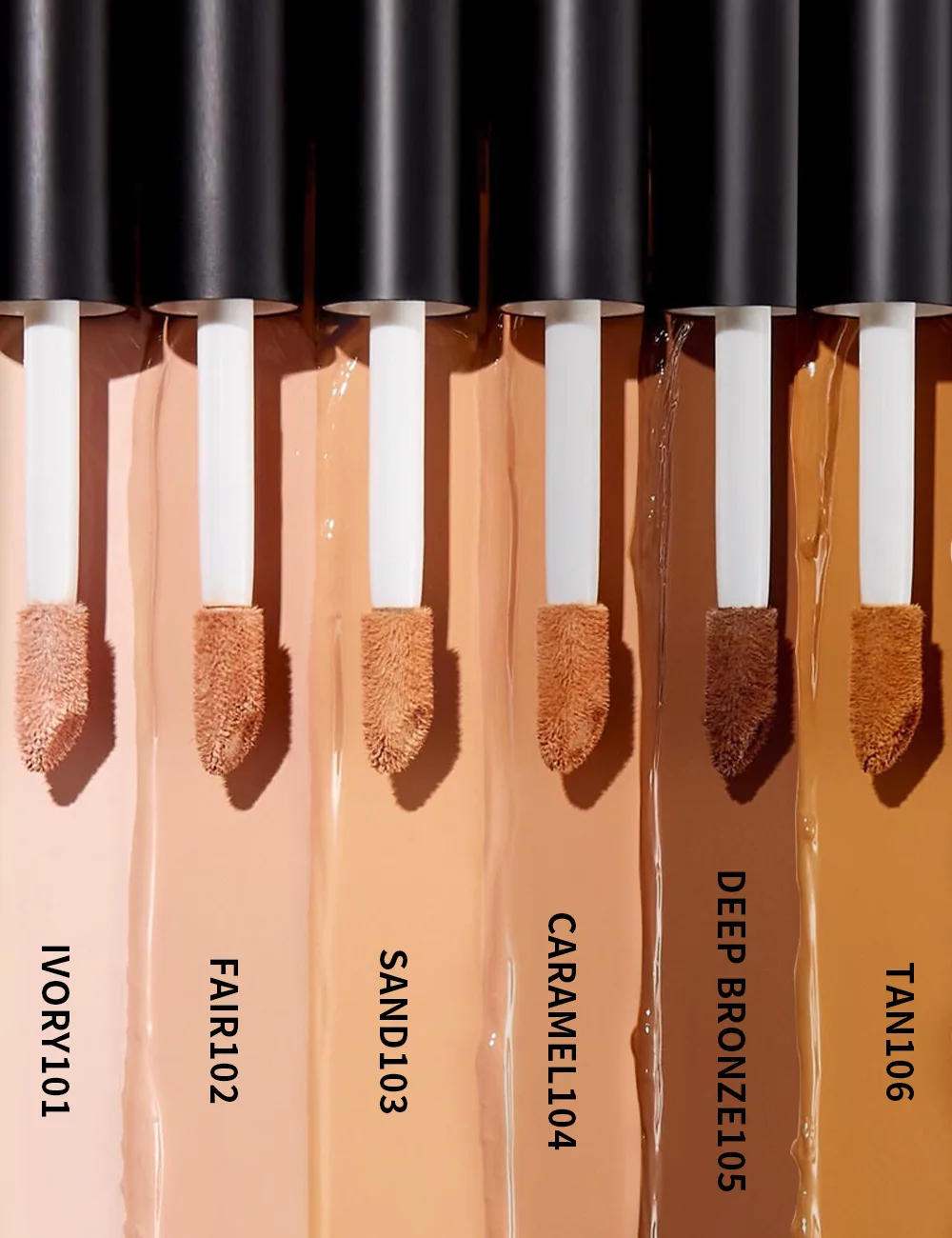 Description Picture 4 of itemEye Liquid Concealer Base 6 Color Full Coverage Suit for All Skin Face Makeup Face Concealer Cover Dark Circles Foundation Cream