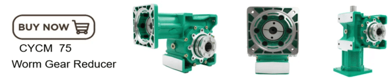 Description Picture 5 of itemCYAutoman High Precision 0.5-2Arcmin CNC Worm Gear Reducer CYCM90 Servo Input shaft19/20/22/24/28mm Output 40mm Ratio 5:1/80:1