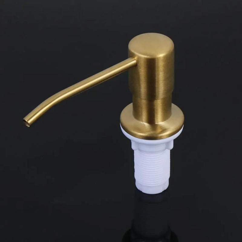 Description Picture 5 of itemCountertop Detergent Stainless Steel Sink Soap Dispenser Lotion Storage Bottle Bathroom Accessories Kitchen Supplies