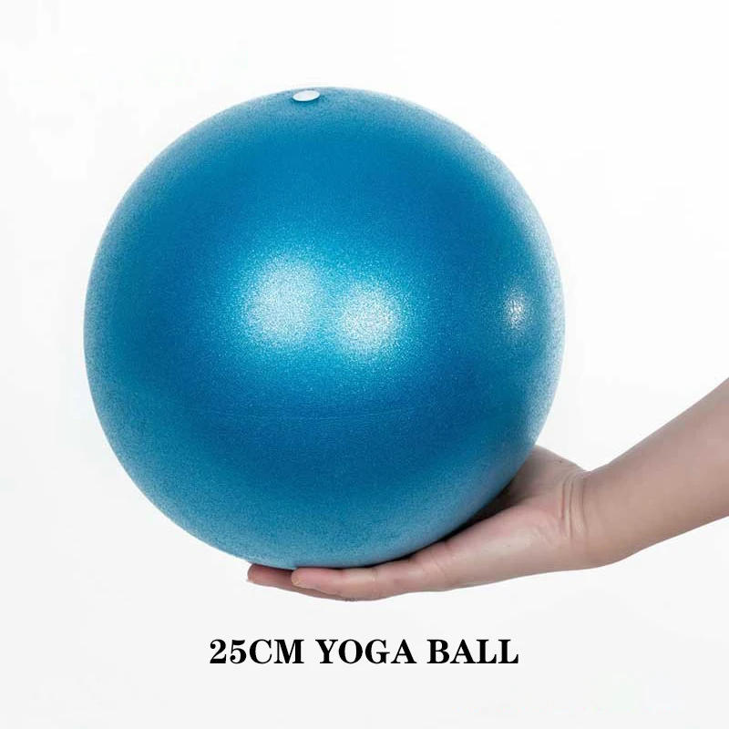 Description Picture 4 of item25cm Mini Yoga Ball Fitness Pilates Reduce Fat Ball Thick Explosion-proof PVC Non Slip Gym Home Training Workout Exercise Ball