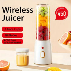 6 Blades Multifunction USB Fruit Mixers Juicers Portable Electric Juicer Blender Fruit Juicer Cup Food Milkshake Juice Maker