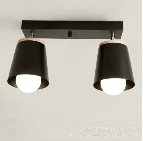 Description Picture 6 of itemNordic Style Small Fresh Restaurant Spotlights Children's Room Entrance Installation Corridor Aisle Lights Simple Ceiling Lights