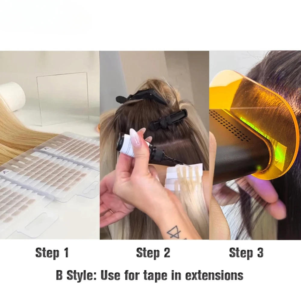 Description Picture 5 of itemHandheld UV Lamp Hair Extension Tool Glue Quick Drying Beauty Salon Fast Grafting Hair Invisible Without Trace UV Curing Light